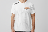 Waterproof Premium Fabric T-Shirt White