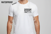 Waterproof Premium Fabric T-Shirt White