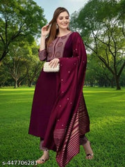 Cotton Kurta Set – Stitched & Elegant