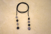 03122501BK Midnight Muse Cord Necklace