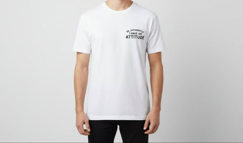 Waterproof Premium Fabric T-Shirt White