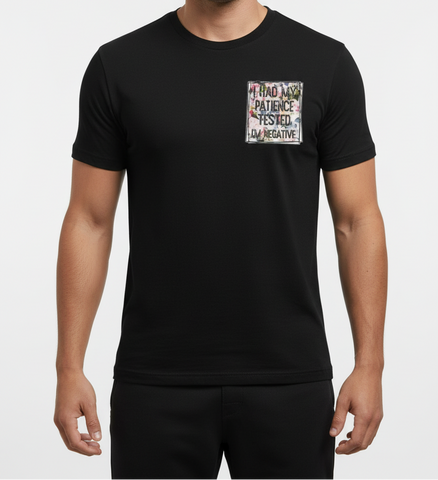 Waterproof Premium Fabric T-Shirt Black