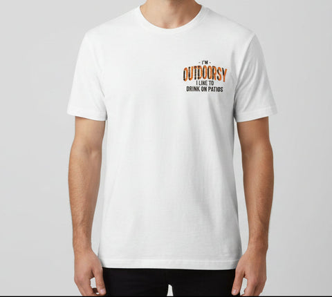 Waterproof Premium Fabric T-Shirt White