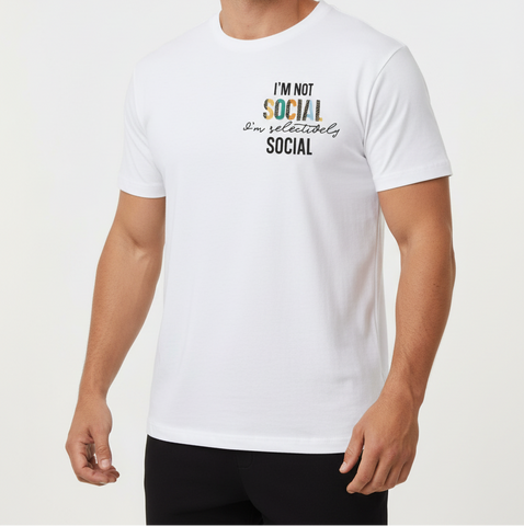 Waterproof Premium Fabric T-Shirt White
