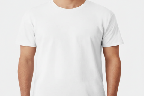 Waterproof Premium Fabric T-Shirt White