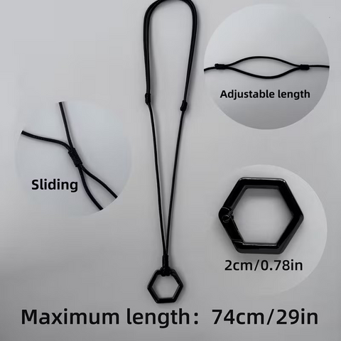 Unisex Adjustable Necklace for Your Glasses.